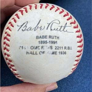 Babe Ruth baseball